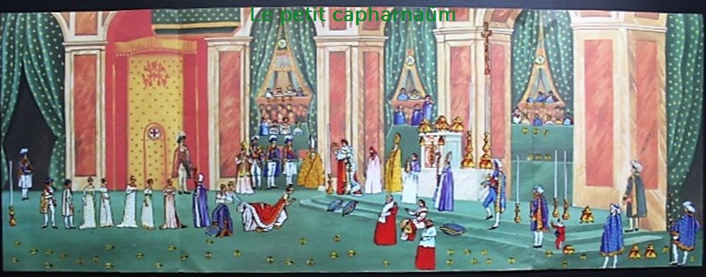 divers decorations magnets autocollants decalcomanies decorama touret maxi le sacre de napoleon