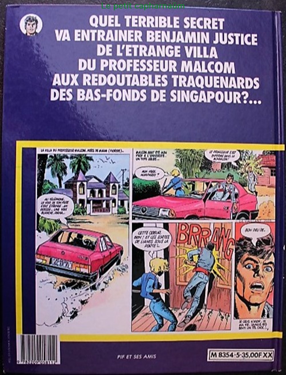 Docteur Justice - 05 - Destination Bornéo - EO 1986 livres bd revues bandes dessinees docteur justice 05 destination borneo eo 1986