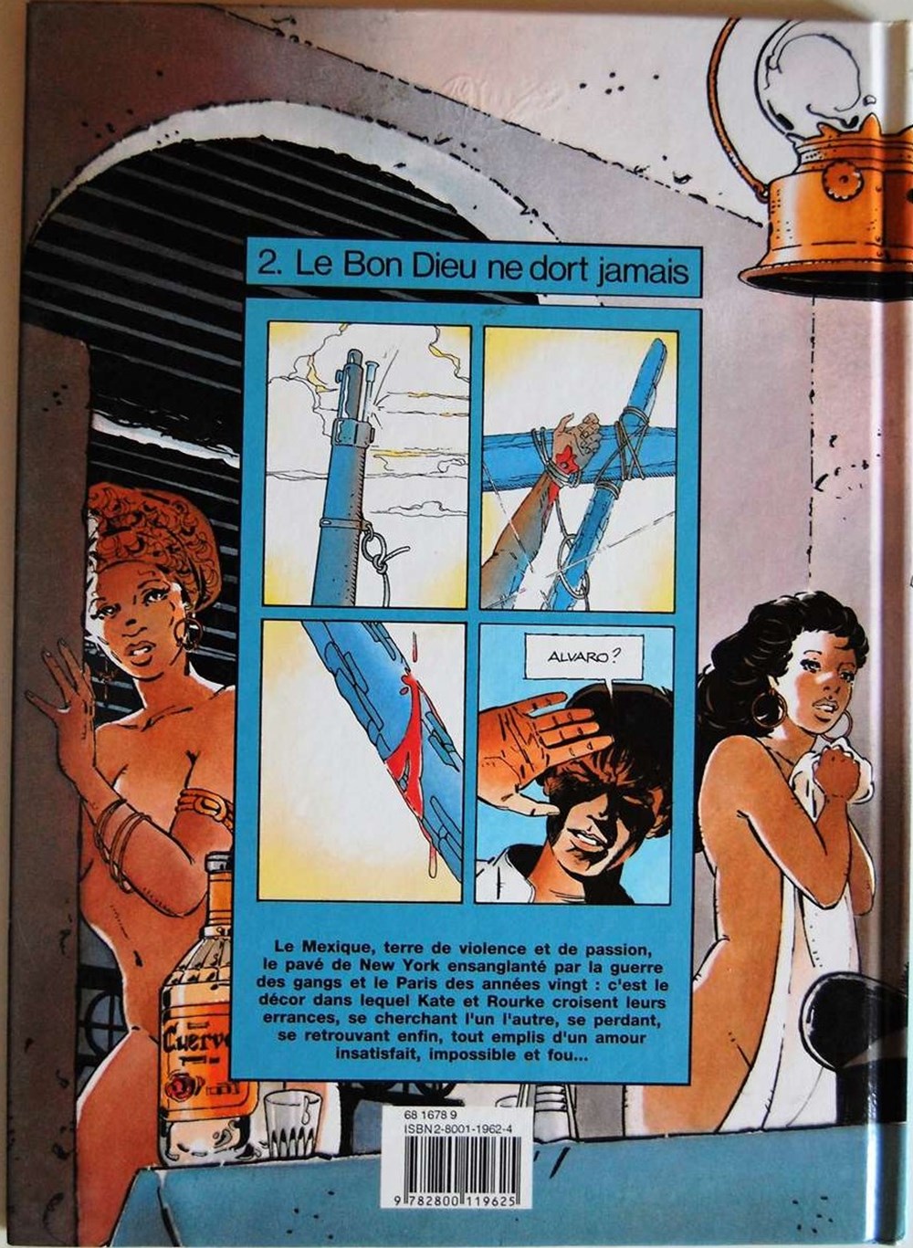 Rourke - 02 - Le bon Dieu ne dort jamais - EO 1992 livres bd revues bandes dessinees rourke 02 le bon dieu ne dort jamais eo 1992
