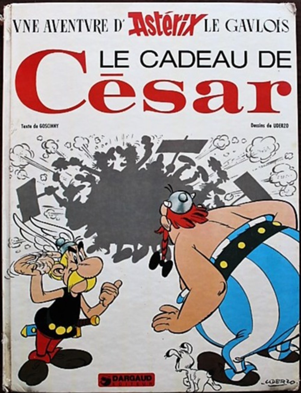 livres bd revues bandes dessinees album asterix 21 le cadeau de cesar eo 1974