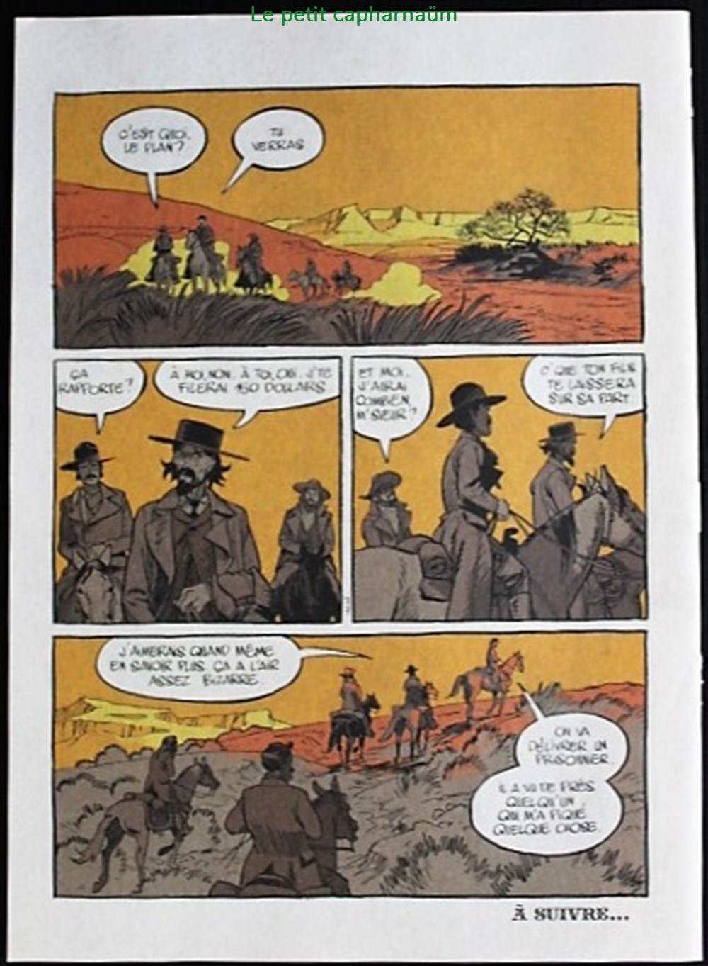 Texas Cowboys - 05 - Chris Whale - EO 2012 mini-récits Spirou livres bd revues bandes dessinees texas cowboys 05 chris whale eo 2012 mini recits spirou