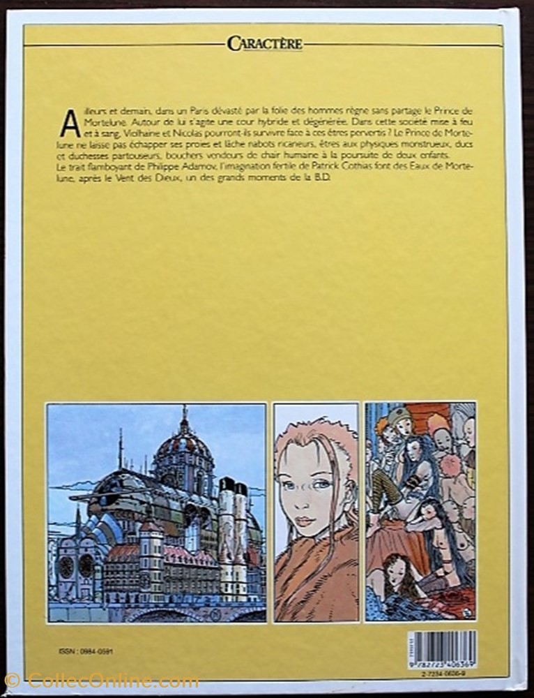 Les eaux de Mortelune - 01 - L'échiquier du rat - Rééd. 2001 livres bd revues bandes dessinees les eaux de mortelune 01 echiquier du rat reed 2001