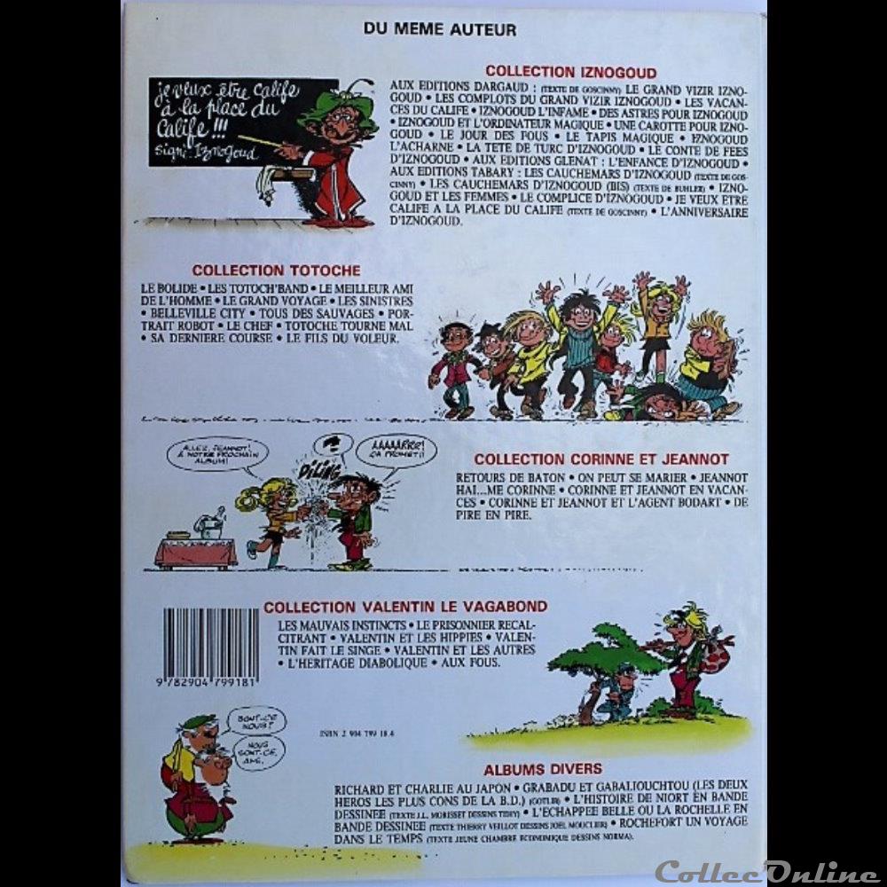 Totoche - 12 - Le fils du voleur - EO 1988 livres bd revues bandes dessinees totoche 12 le fils du voleur eo 1988