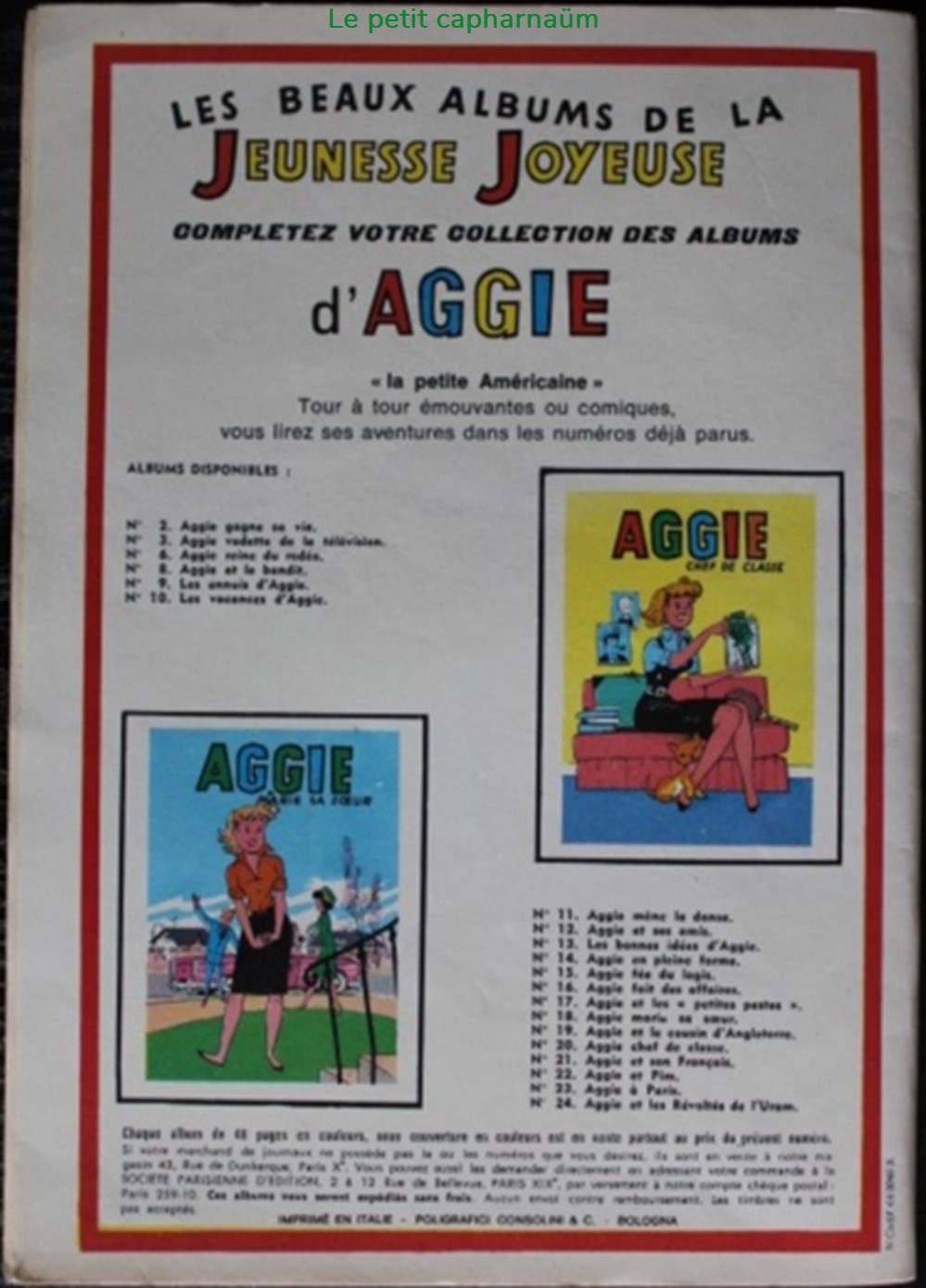 livres bd revues bandes dessinees lili 44 lili patine eo 1972