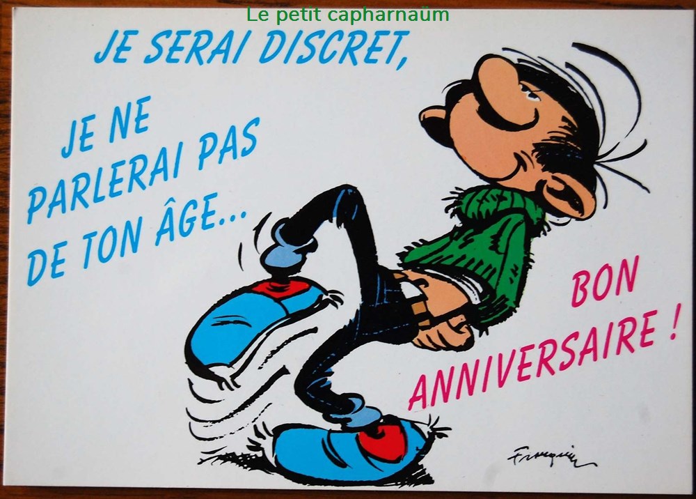 CPM - Gaston Lagaffe cartes postales bande dessinee cpm gaston lagaffe