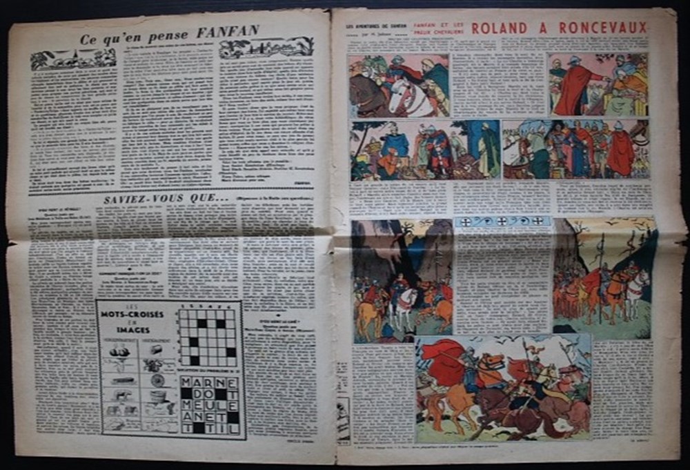 Fanfan la tulipe - 1 ère année - N°22 - 16 octobre 1941 3 livres bd revues vieux journaux fanfan la tulipe 1 ere annee n 22 16 octobre 1941