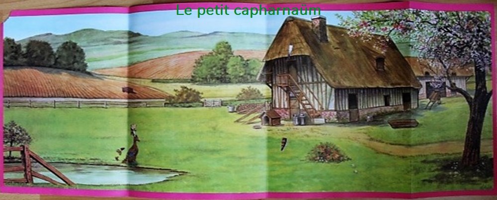 Décorama - Jesco Transrama Poster - La ferme normande 3 divers decorations magnets autocollants decalcomanies decorama jesco transrama poster la ferme normande