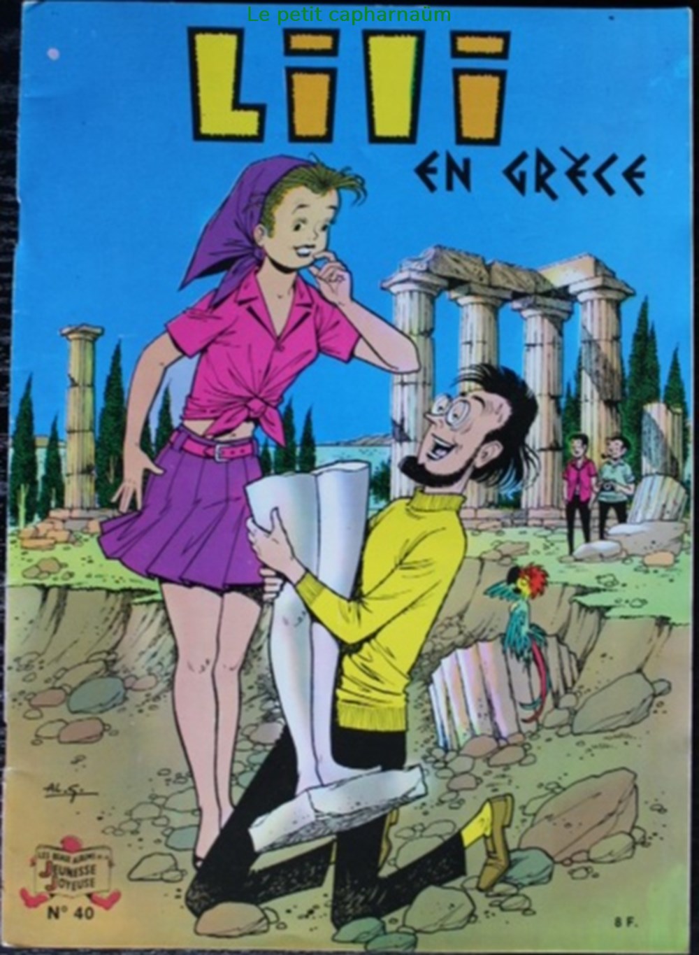 Lili - 40 - Lili en Grèce - Rééd. 1983 livres bd revues bandes dessinees lili 40 lili en grece reed 1983