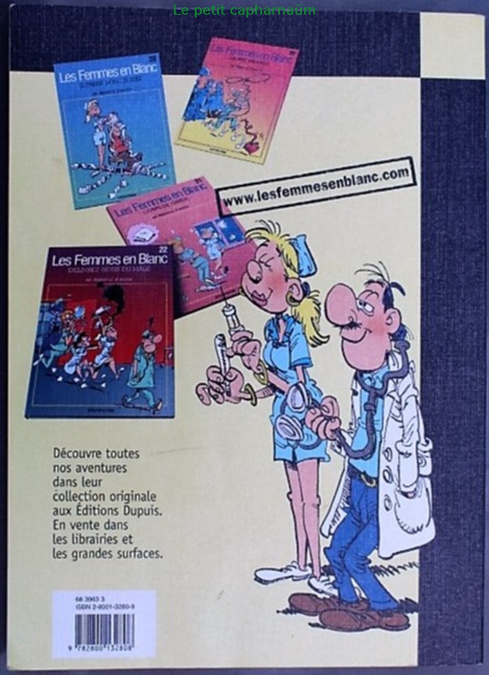 Les femmes en blanc - 03 - Superpiquées - Rééd. 2002 livres bd revues bandes dessinees les femmes en blanc 03 superpiquees reed 2002