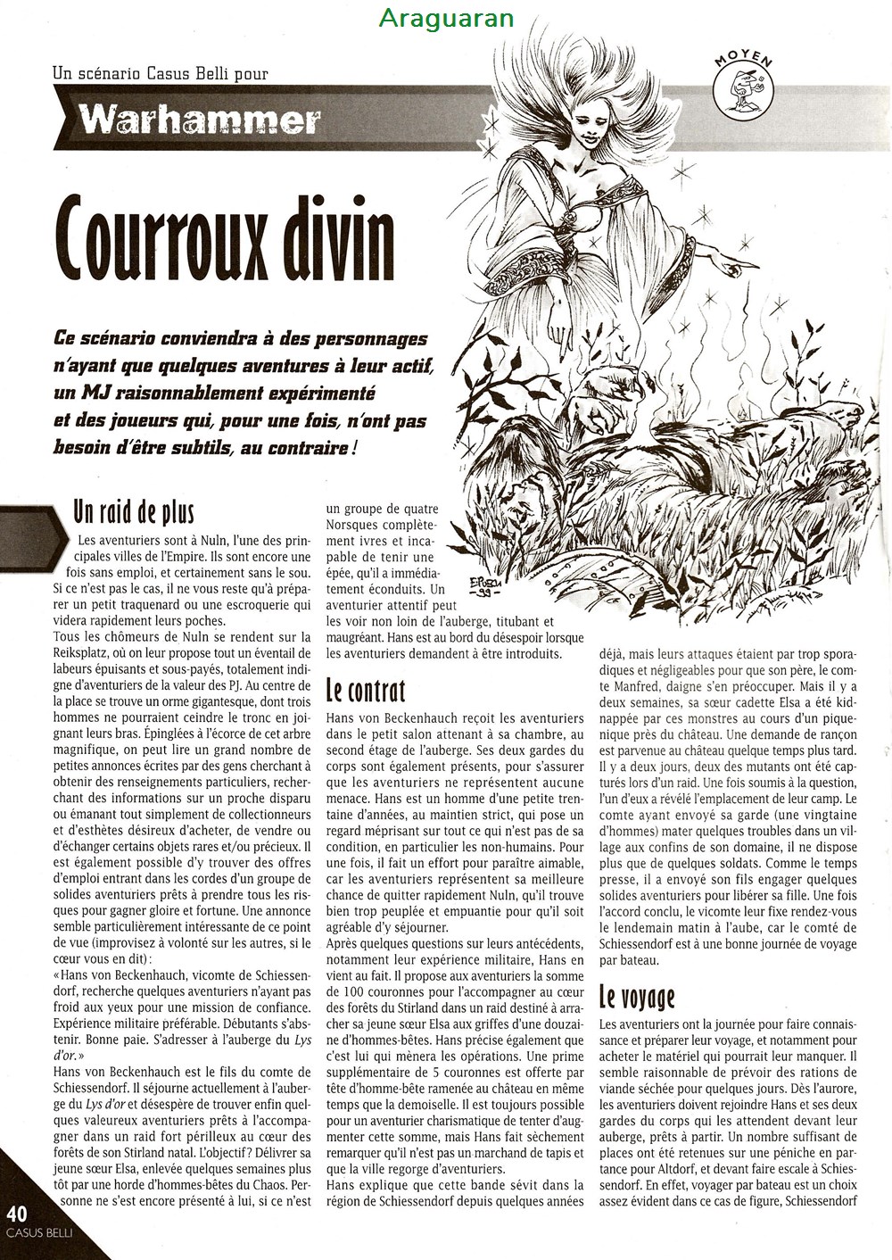 jeux de societe jouets roles scenario warhammer courroux divin