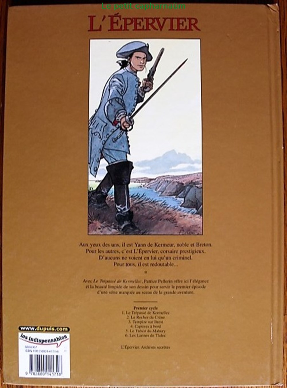 L'épervier - 01 - Le trépassé de Kermellec - Rééd. 2007 livres bd revues bandes dessinees l epervier 01 le trepasse de kermellec reed 2007