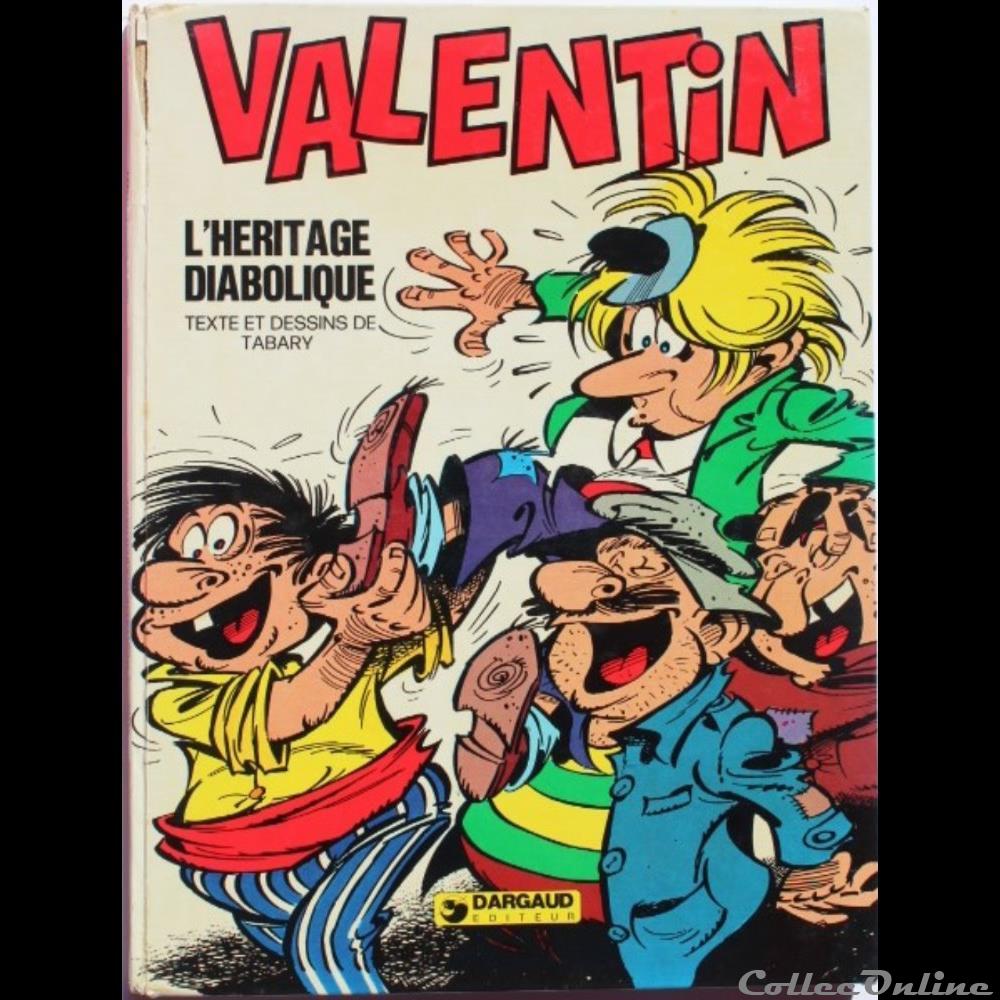 Valentin le vagabond - 06 - L'héritage diabolique - EO 1977 livres bd revues bandes dessinees valentin le vagabond 06 heritage diabolique eo 1977