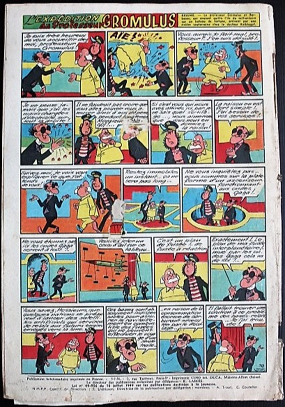 livres bd revues vieux journaux l intrepide 2eme serie n 349 05 juillet 1956