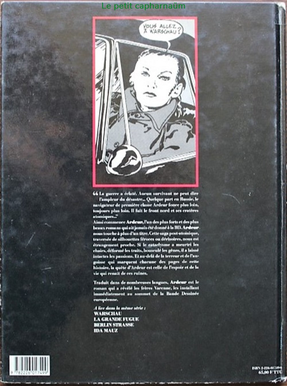 livres bd revues bandes dessinees album ardeur 01 reed 1984