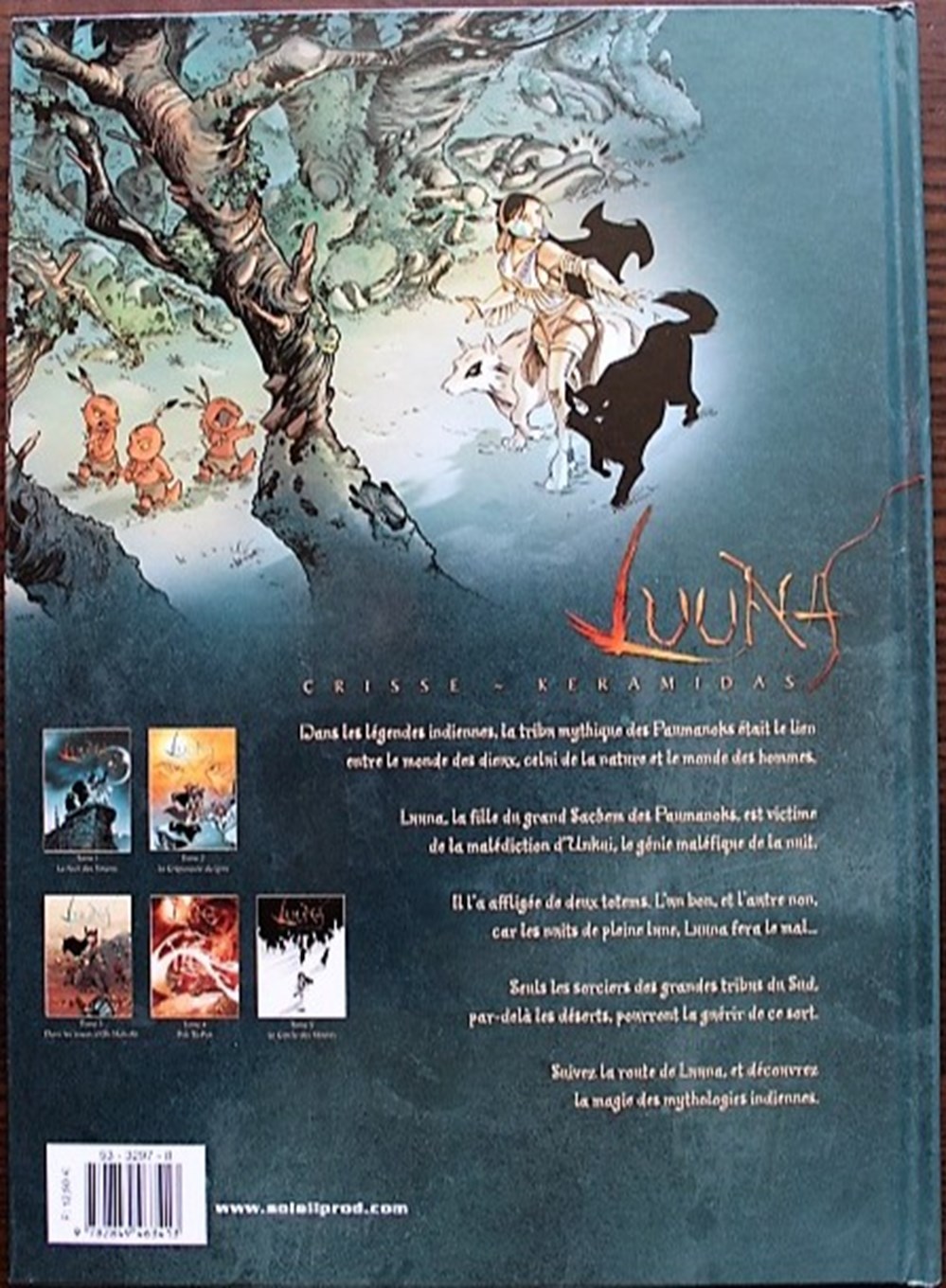 Luuna - 04 - Pok-Ta Pok - Rééd. 2006 livres bd revues bandes dessinees luuna 04 pok ta pok reed 2006