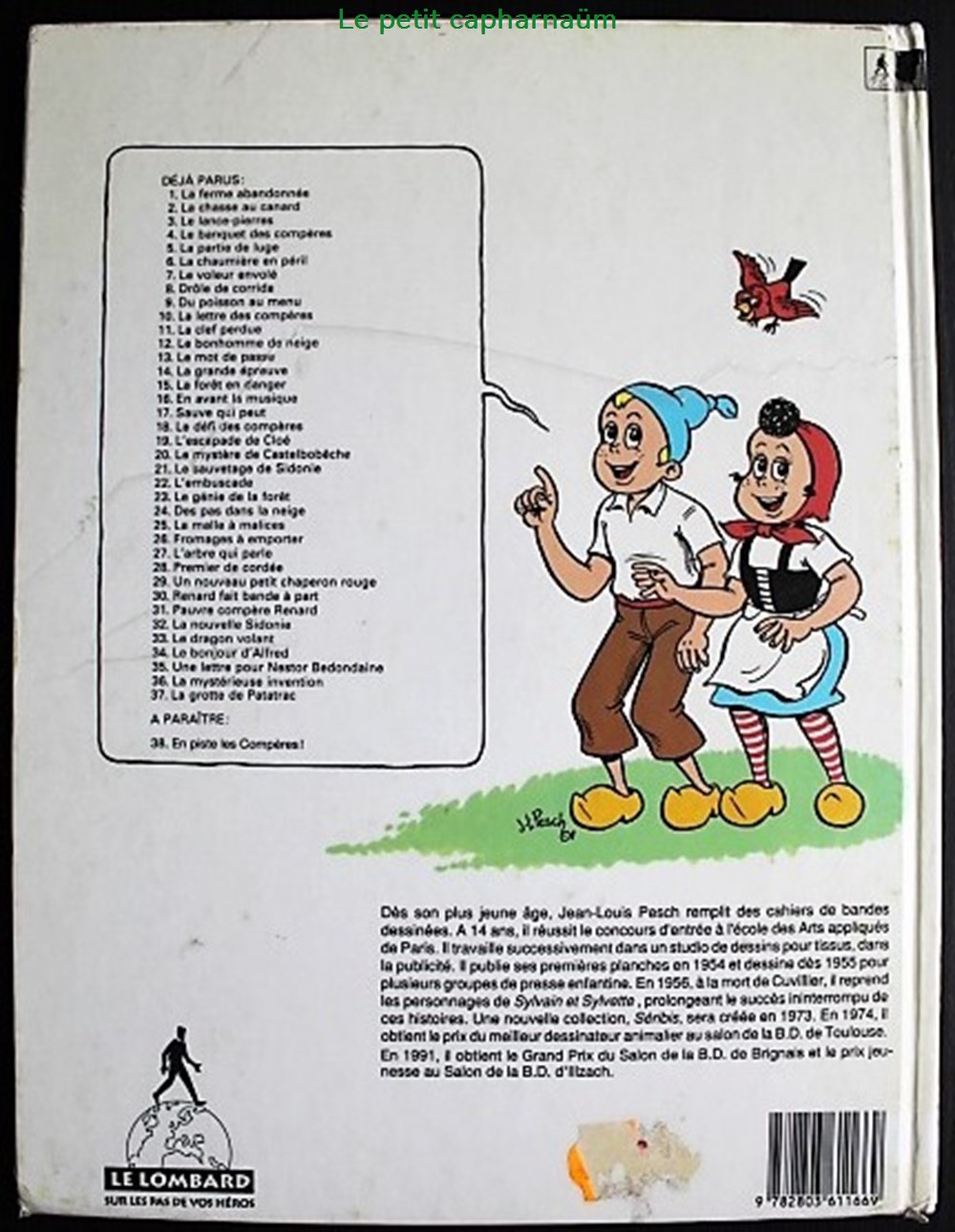Sylvain et Sylvette - 26 - Fromages à emporter - Rééd. 1995 livres bd revues bandes dessinees sylvain et sylvette 26 fromages a emporter reed 1995