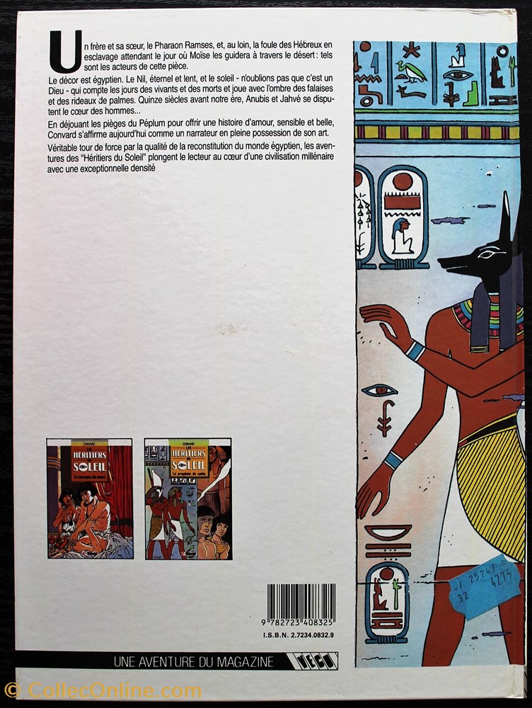Les héritiers du soleil - 02 - Le prophète de sable - EO 1987 livres bd revues bandes dessinees les heritiers du soleil 02 le prophete de sable eo 1987