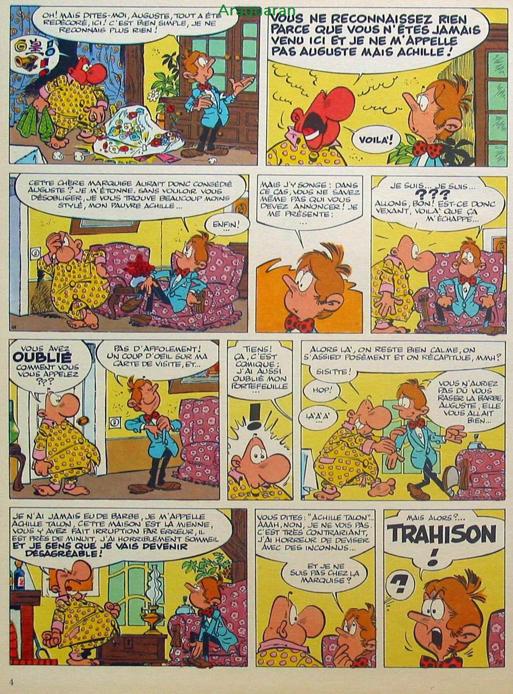 livres bd revues bandes dessinees album achille talon 14 achille talon et le mystere de homme a deux tetes