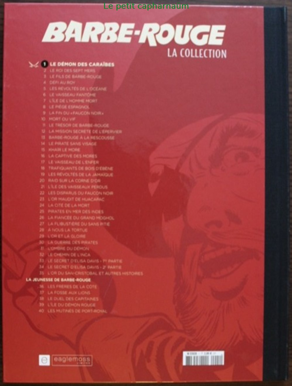 Intégrale - Barbe rouge - 01 - Le démon des Caraïbes - La collection Eaglemoss livres bd revues bandes dessinees integrale barbe rouge 01 le demon des caraibes la collection eaglemoss