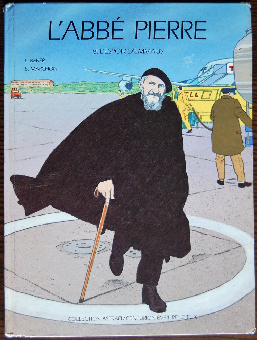 Album - Abbé Pierre et l'espoir Emmaüs (L') - EO 1987 livres bd revues bandes dessinees album abbe pierre et espoir emmaus l eo 1987
