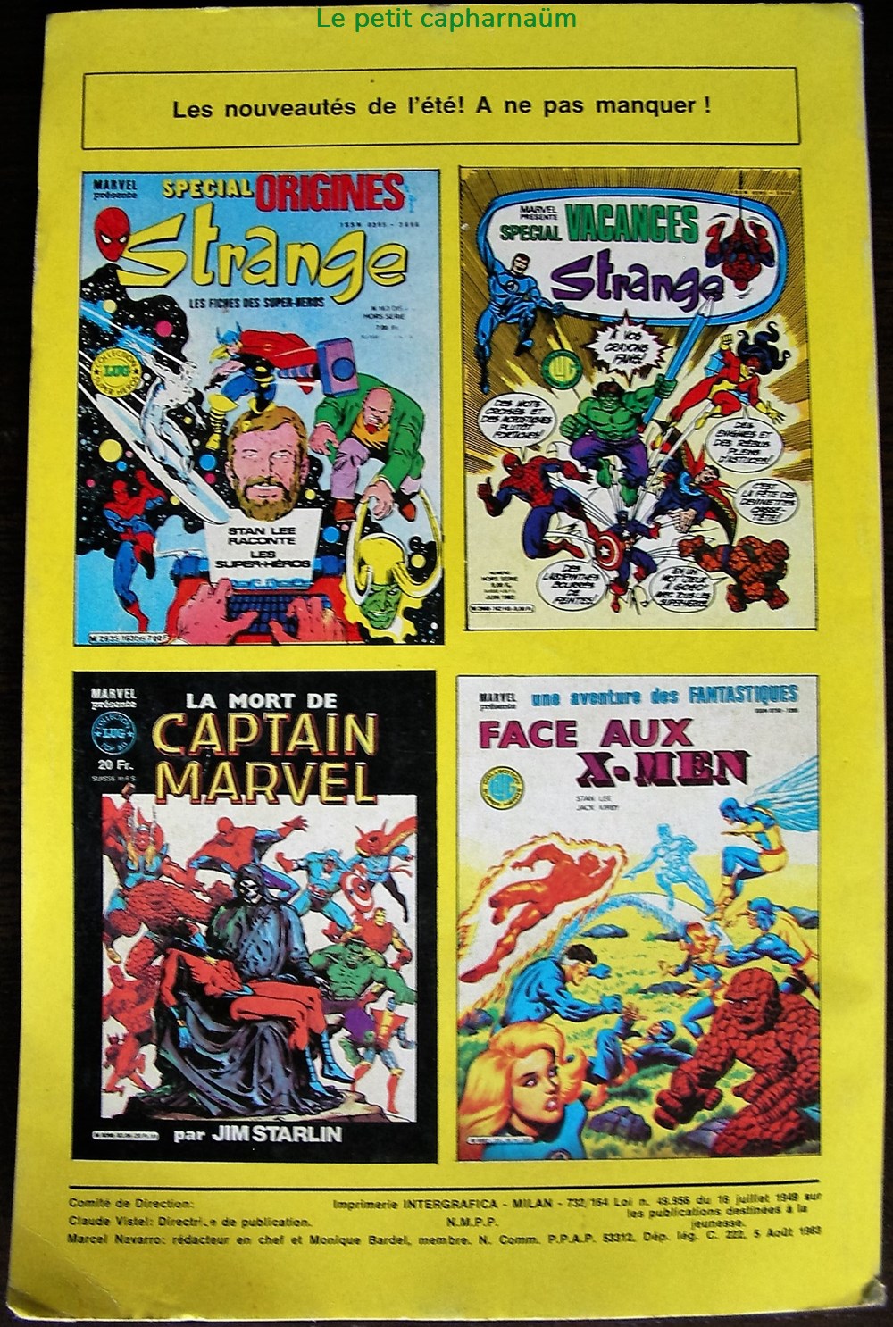 Strange - 164 - août 1983 livres bd revues bandes dessinees strange 164 aout 1983
