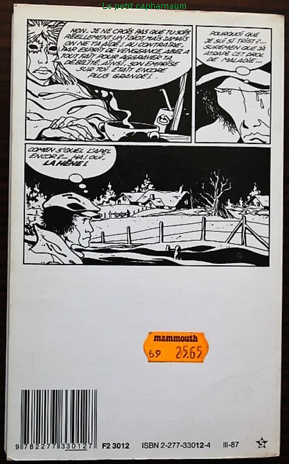 livres bd revues bandes dessinees livre de poche silence ai lu 1987