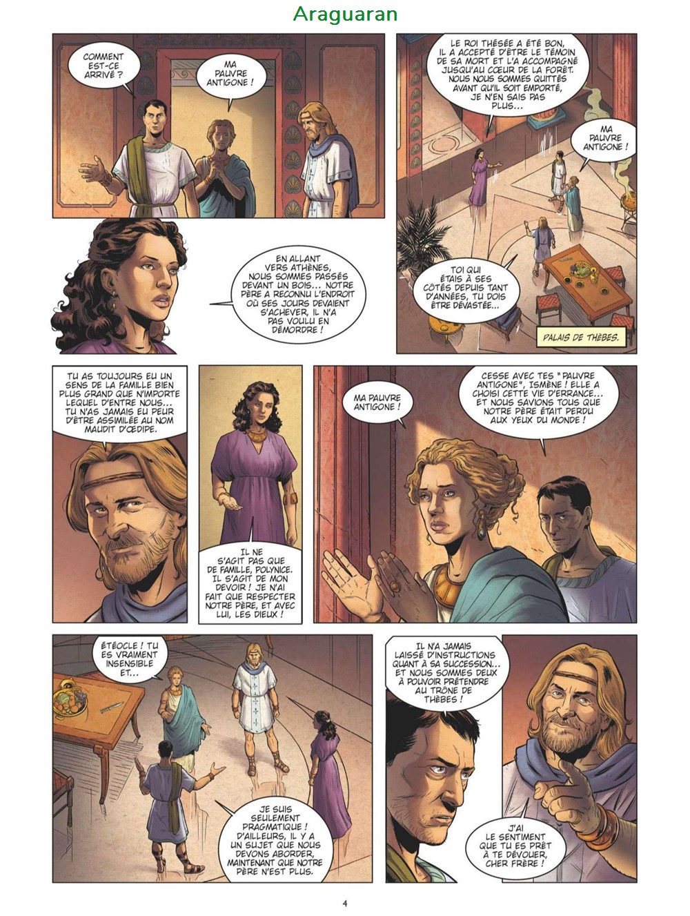 livres bd revues bandes dessinees album antigone one shot