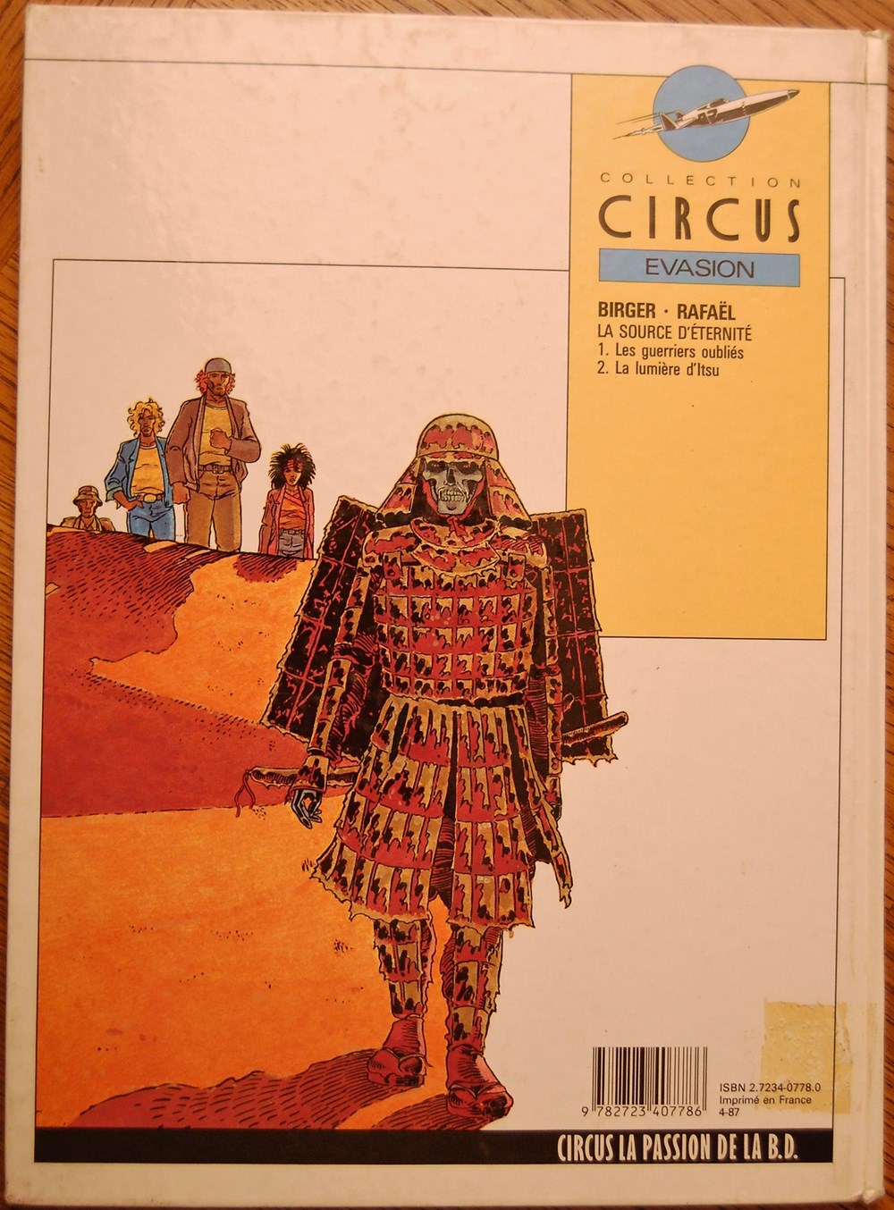 La source d'éternité - 02 - La lumière d'Itsu - EO 1987 livres bd revues bandes dessinees la source eternite 02 la lumiere itsu eo 1987