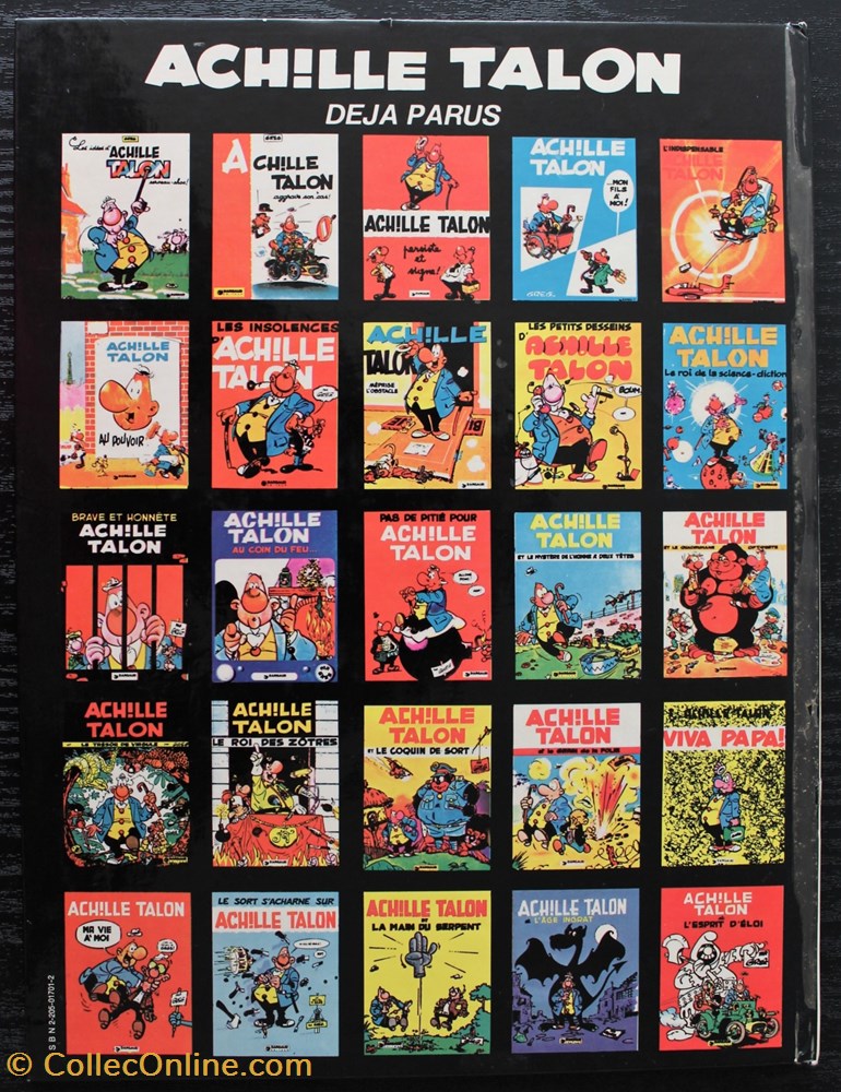 livres bd revues bandes dessinees album achille talon 25 achille talon et esprit eloi eo 1980
