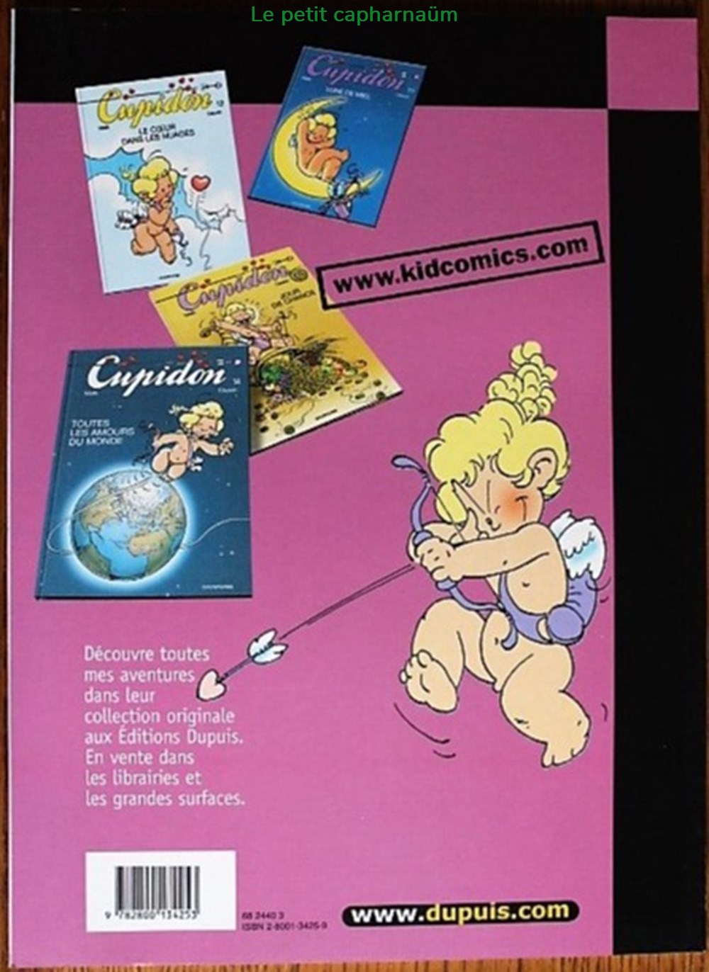 Cupidon - 02 - Philtre d'amour - Rééd. 2003 livres bd revues bandes dessinees cupidon 02 philtre amour reed 2003