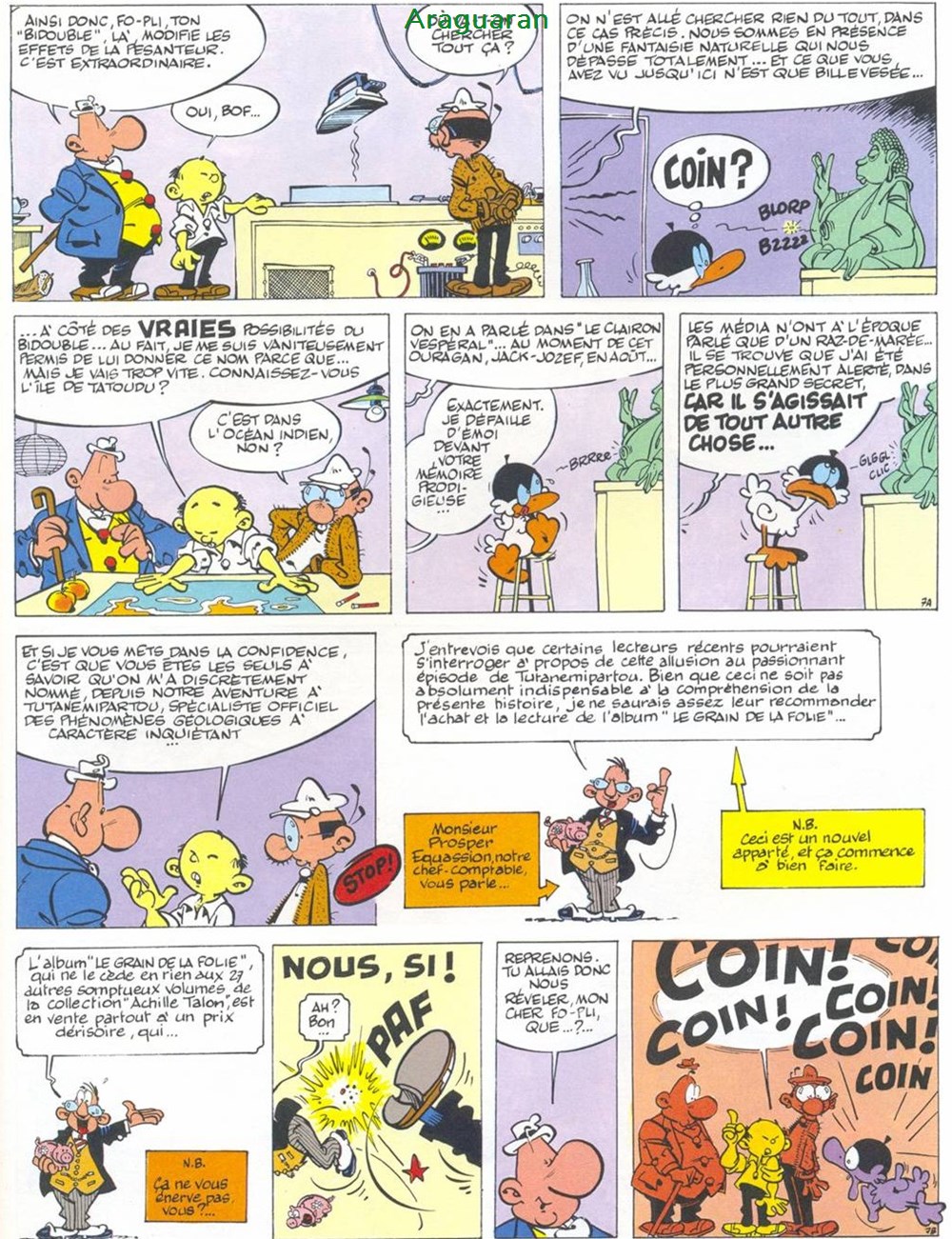 Album - Achille Talon - 29 - La loi du Bidouble 8 livres bd revues bandes dessinees album achille talon 29 la loi du bidouble