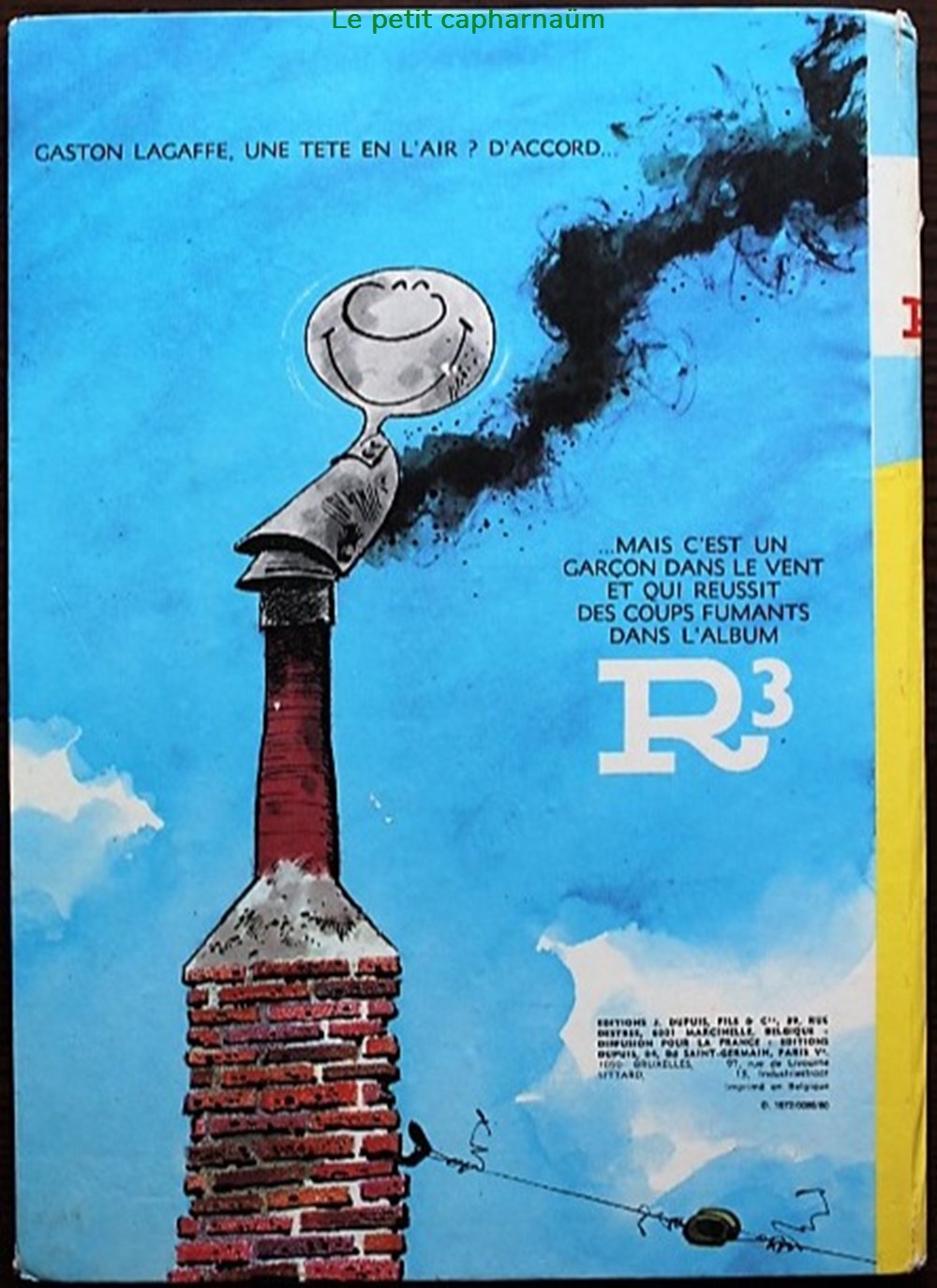 Gaston - R2 - Le bureau des gaffes en gros - EO 1972 2 livres bd revues bandes dessinees gaston r2 le bureau des gaffes en gros eo 1972