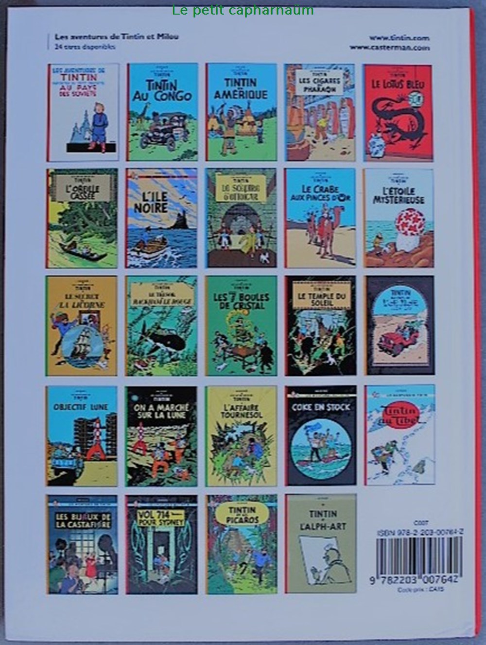 Tintin - 20 - Tintin au Tibet - Rééd. Petit Format 2007 livres bd revues bandes dessinees tintin 20 tintin au tibet reed petit format 2007