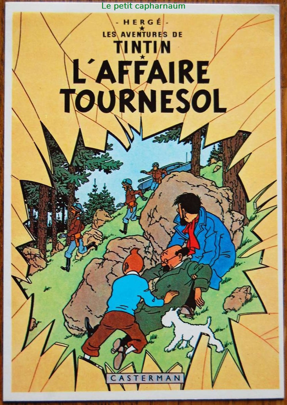 CPM - Tintin - L'affaire Tournesol cartes postales bande dessinee cpm tintin affaire tournesol