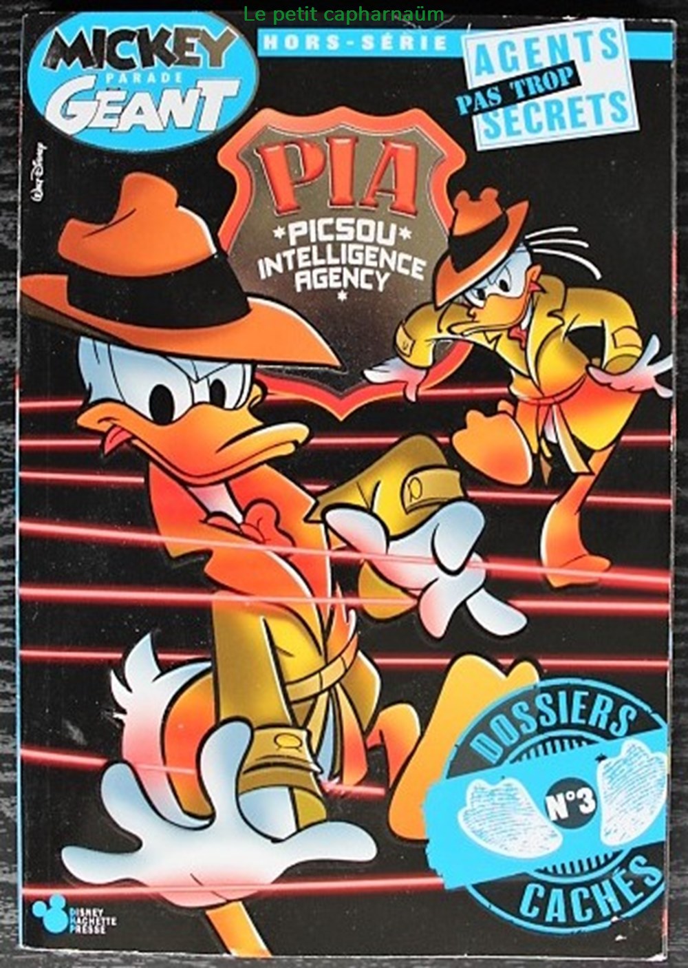 livres bd revues mickey parade 2eme serie hs collector n 13 picsou intelligence agency dossiers caches 3