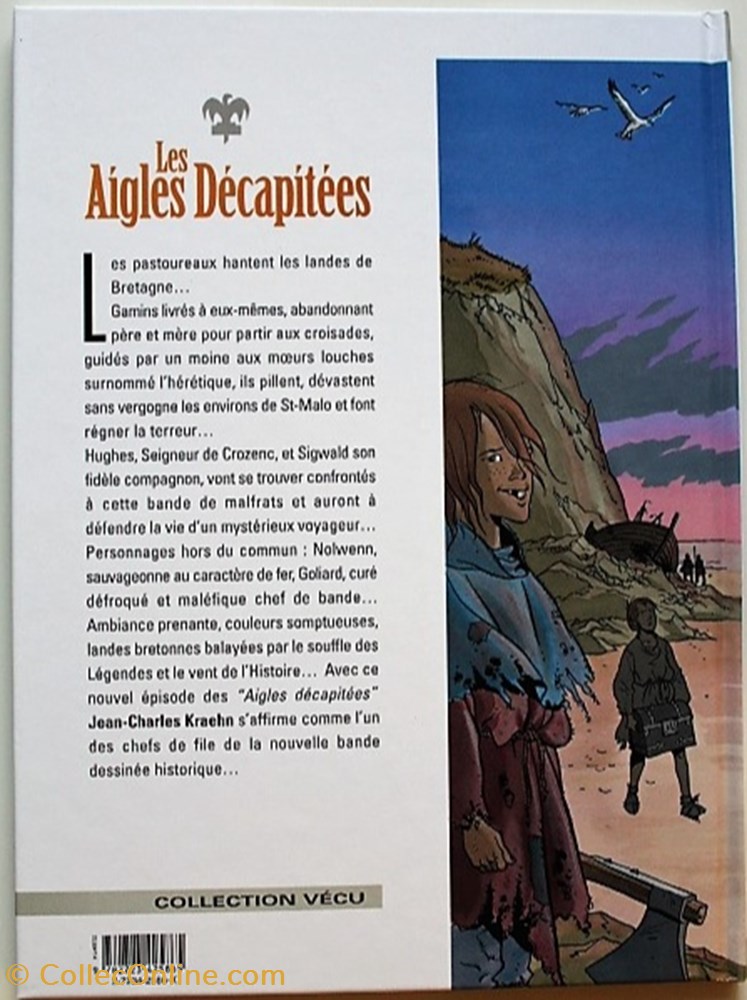 Album - Aigles décapitées (Les) - 04 - L'hérétique - Rééd. 2004 livres bd revues bandes dessinees album aigles decapitees les 04 heretique reed 2004