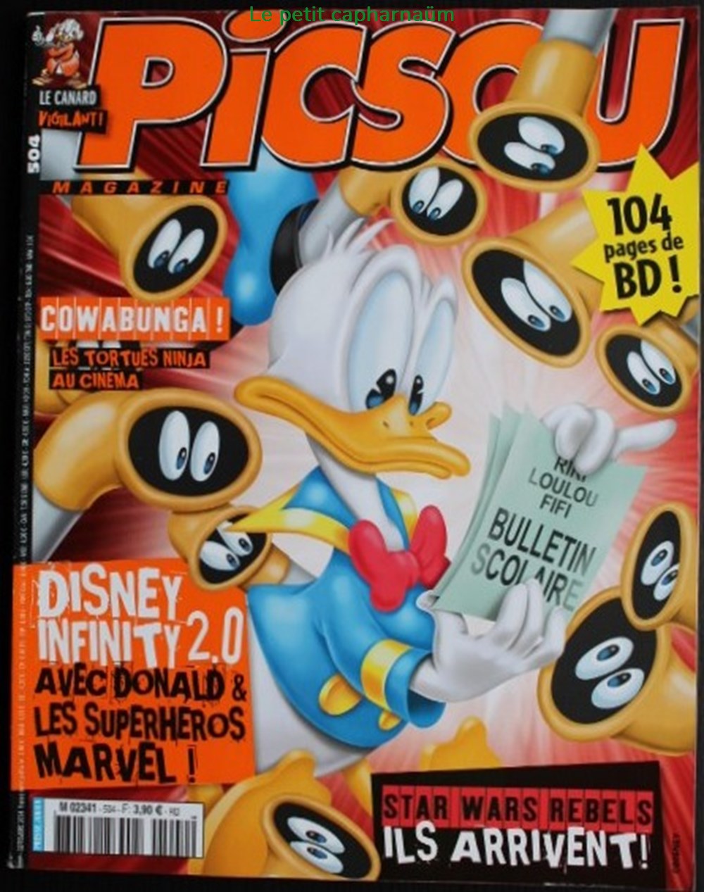 livres bd revues picsou magazine n 504