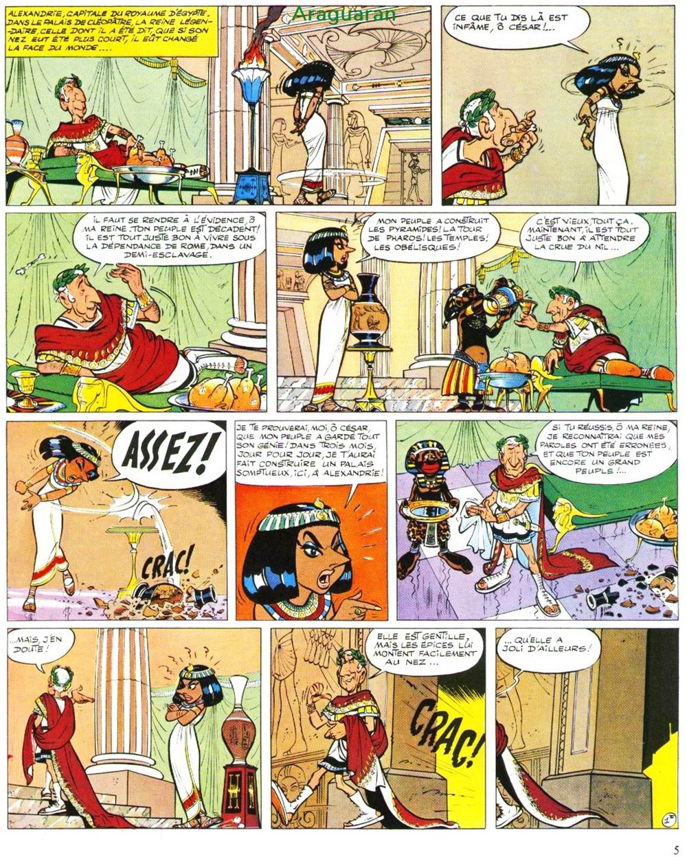 livres bd revues bandes dessinees album asterix 06 asterix et cleopatre