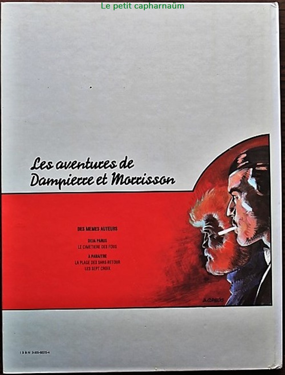 Dampierre et Morrisson - 01 - Le cimetière des fous - EO 1984 livres bd revues bandes dessinees dampierre et morrisson 01 le cimetiere des fous eo 1984