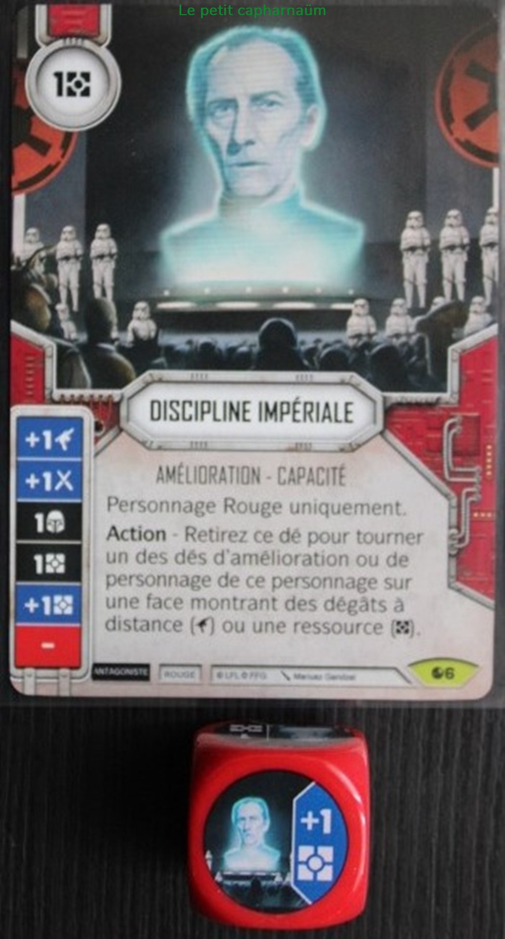 Star wars Destiny - L'âme de la rebellion - 006 - Discipline impériale jeux societe jouets jeu carte collectionner star wars destiny ame de la rebellion 006 discipline imperiale