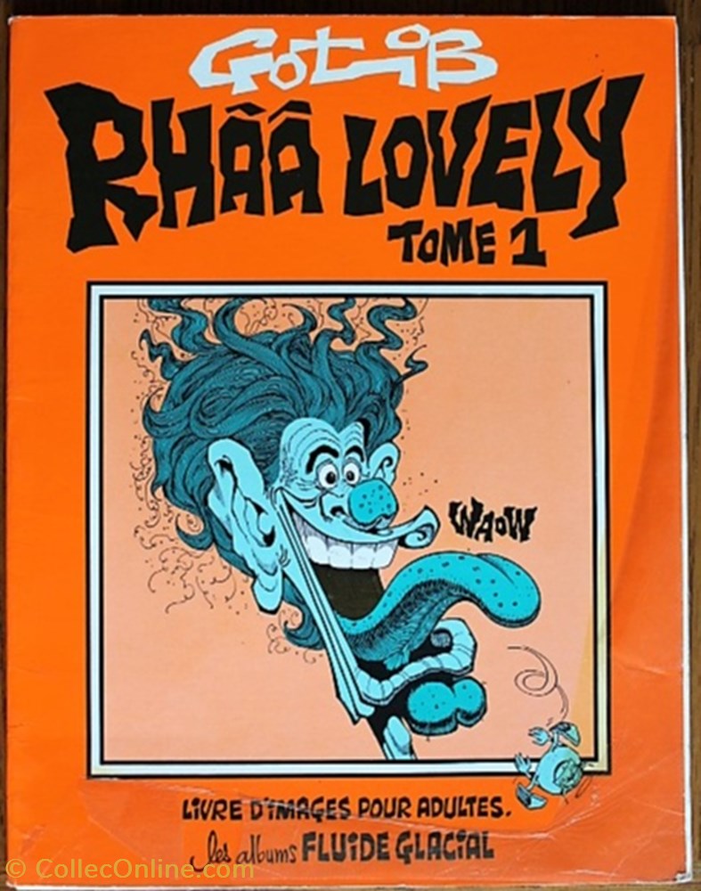 livres bd revues bandes dessinees gotlib rhaa lovely 1 reed 1979