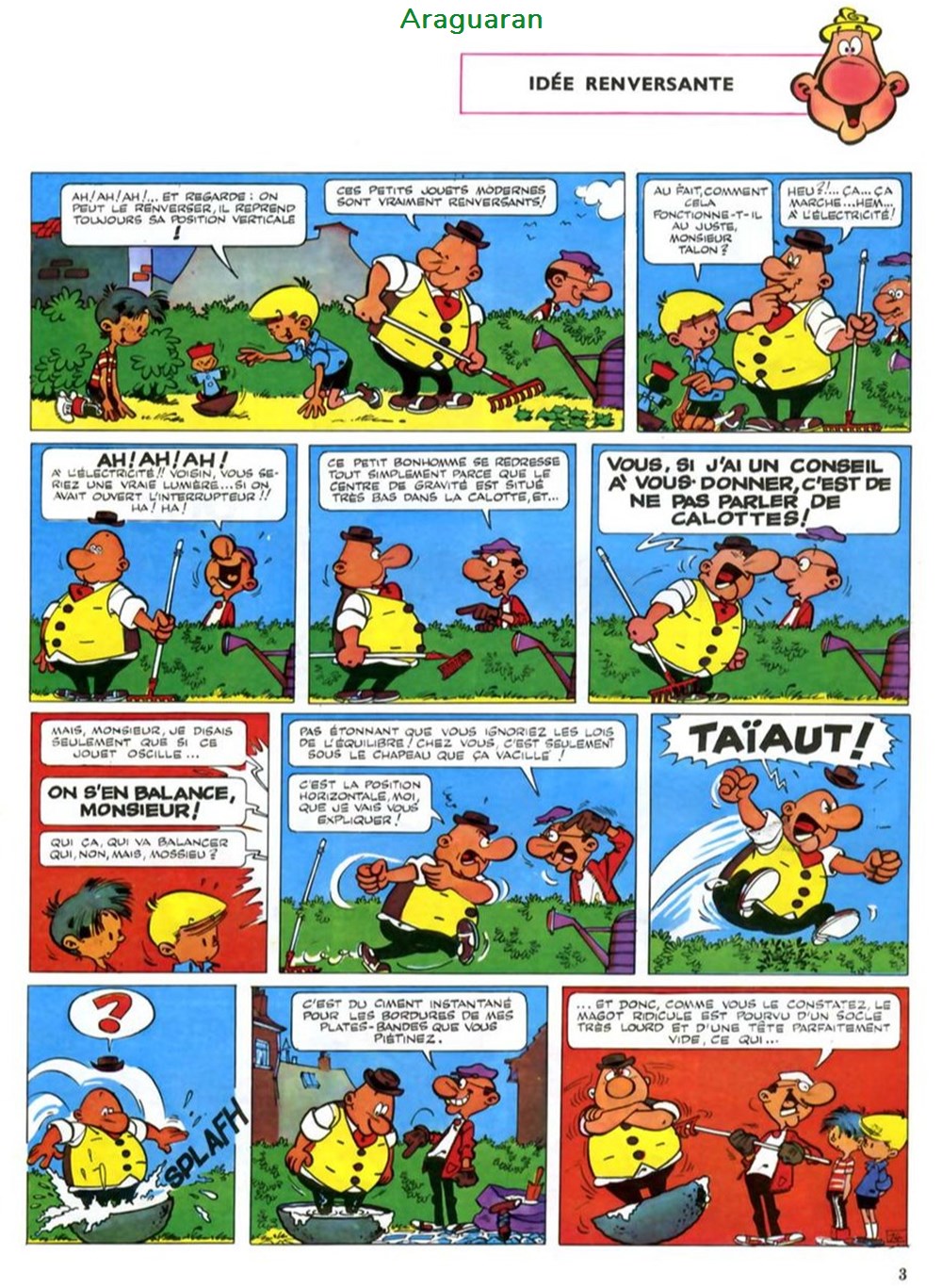 Album - Achille Talon - 01 - Les idées d'Achille Talon ; Cerveau choc ! 2 livres bd revues bandes dessinees album achille talon 01 les idees achille talon cerveau choc