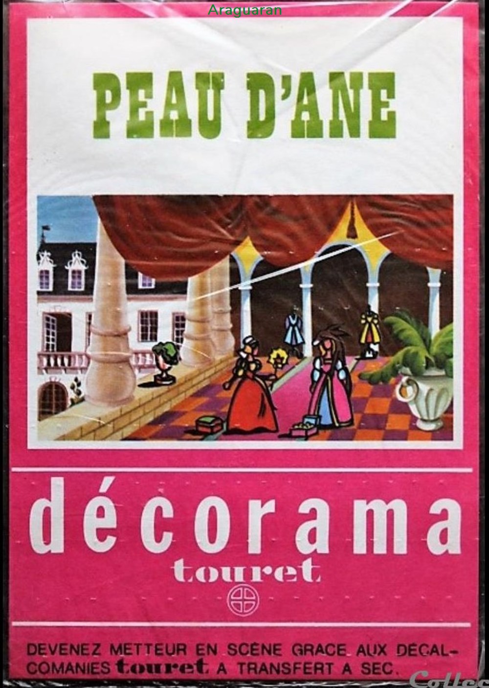 Décorama - Touret - Peau d'âne divers decorations magnets autocollants decalcomanies decorama touret peau ane