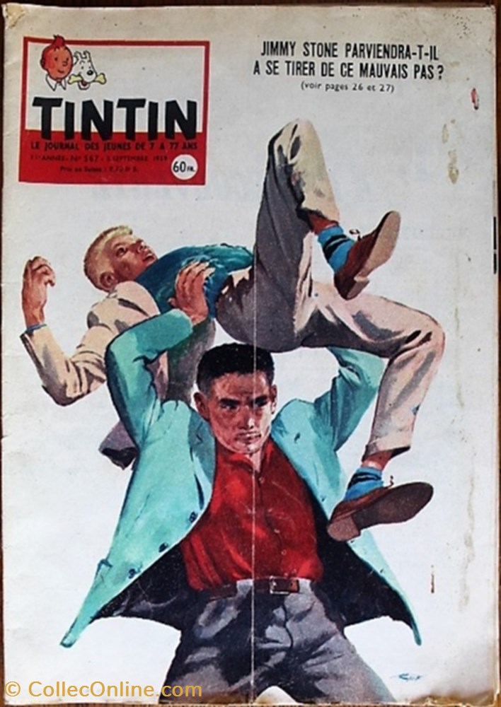 Tintin - Numéro 567 livres bd revues tintin numero 567