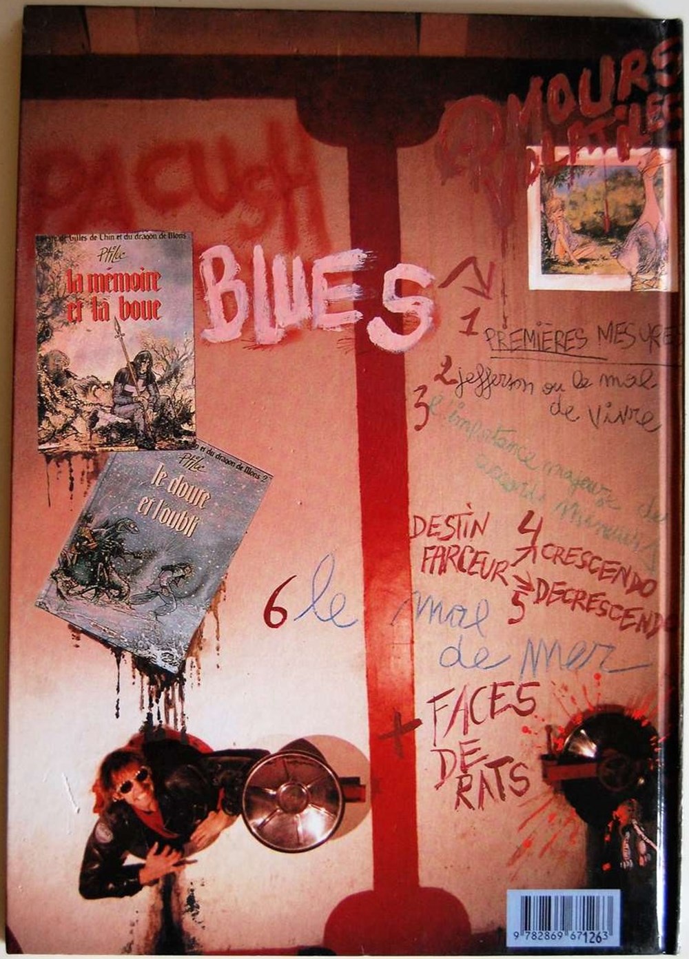 Pacush blues - 07 - Septième saut : Variations sur un thème imposé - EO 1991 livres bd revues bandes dessinees pacush blues 07 septieme saut variations sur un theme impose eo 1991