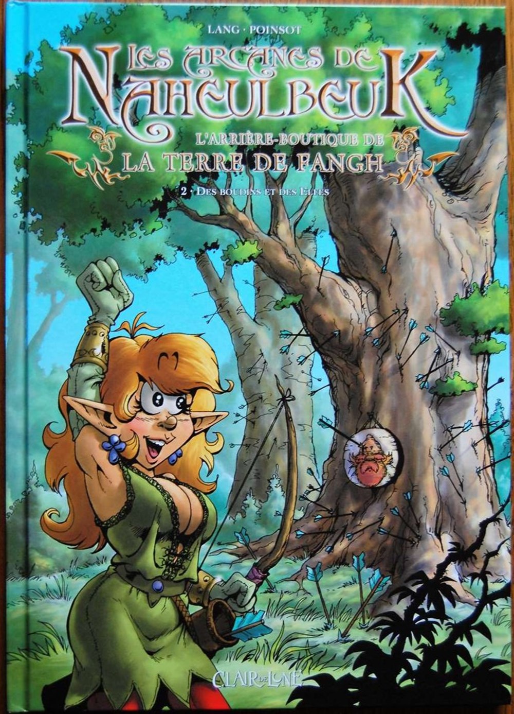 Les arcanes de Naheulbeuk - 02 - Des boudins et des elfes - Rééd. 2013 livres bd revues bandes dessinees les arcanes de naheulbeuk 02 des boudins et des elfes reed 2013