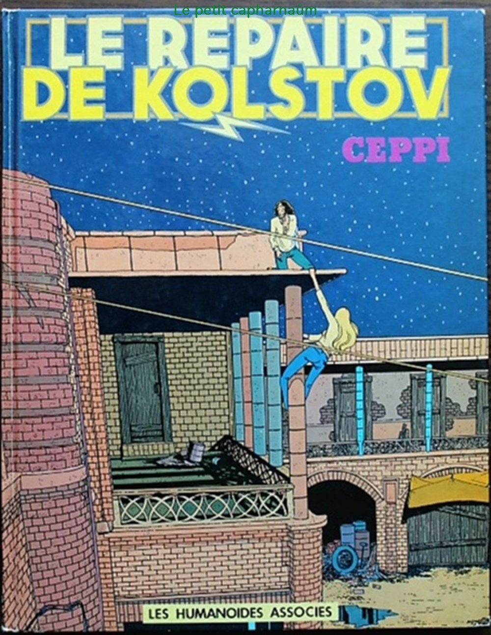 Stéphane Clément - 03 - Le repaire de Kolstov - EO 1980 livres bd revues bandes dessinees stephane clement 03 le repaire de kolstov eo 1980