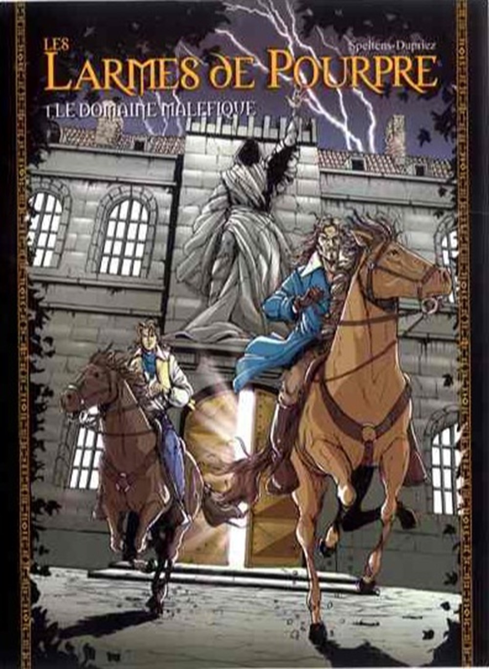 livres bd revues bandes dessinees les larmes de pourpre 01 le domaine malefique reed 2005