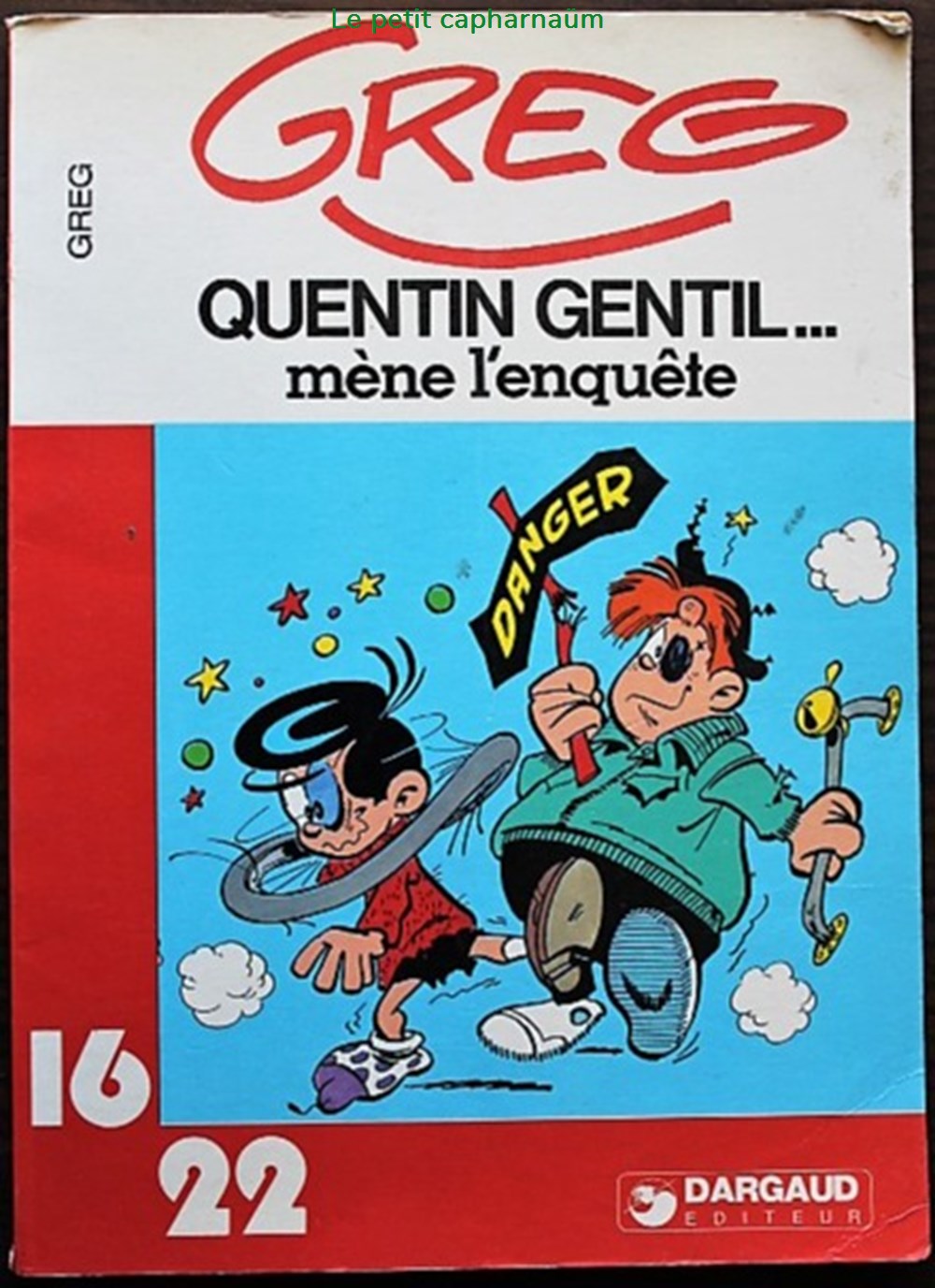 livres bd revues bandes dessinees collection 16 22 071 les as quentin gentil mene enquete reed 1982