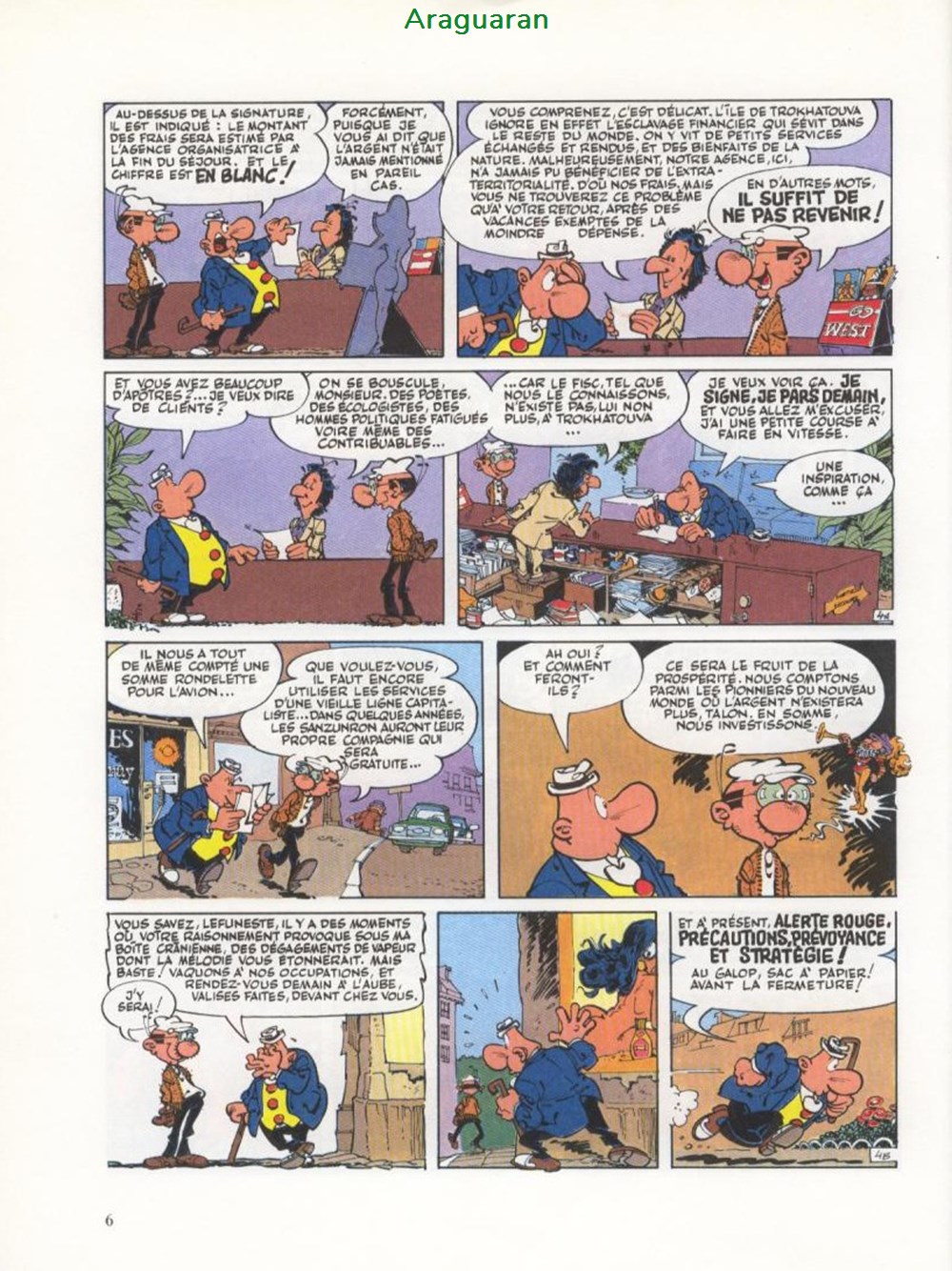 Album - Achille Talon - 37 - Achille Talon et l'archipel de Sanzunron 5 livres bd revues bandes dessinees album achille talon 37 achille talon et archipel de sanzunron